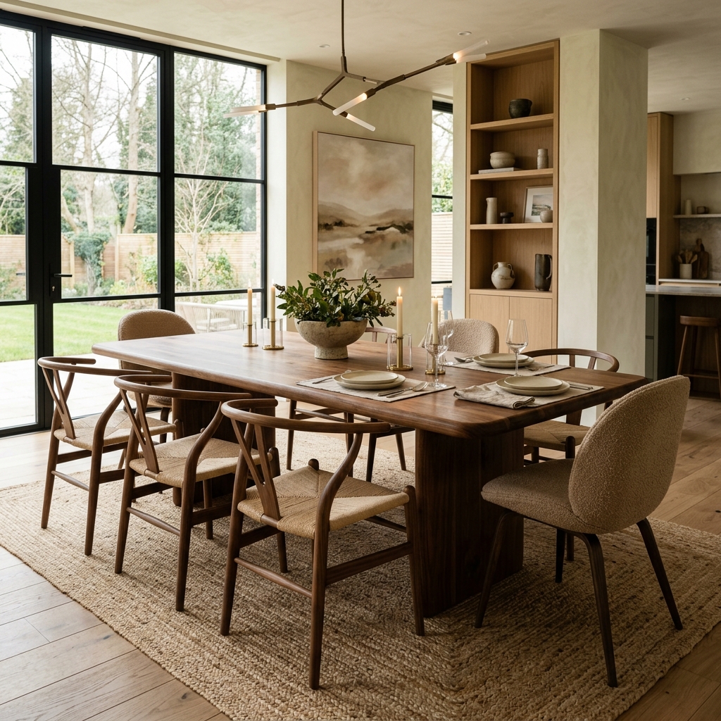 Conjunto de mesa y sillas de comedor